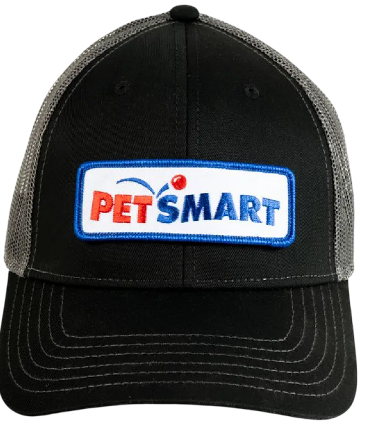 PetSmart custom apparel smart patch showing integrated contactless NFC microchip