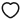 Interactive heart icon used to save custom patch designs to client favorites wishlist