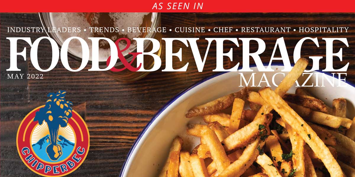 Advertisement in the May 2022 issue of Food and Beverage Magazine