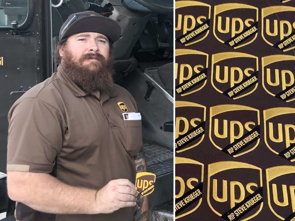 Pacific Sportswear and Emblem Company Makes Memorial UPS Patches to Honor Deceased Driver