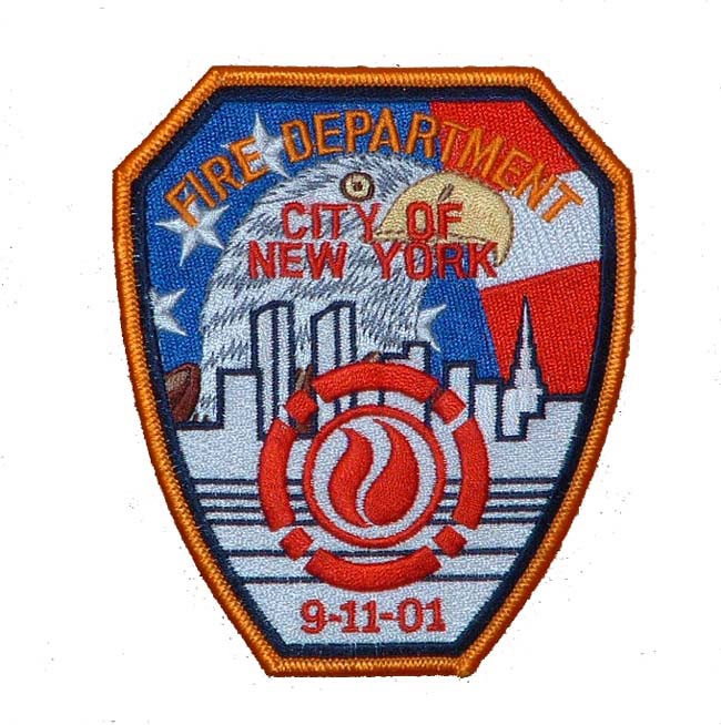 SALE - 20 Years Gone WTC FIRE Memorial Patch