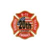 9/11-20th FIREFIGHTER/EMT PATCHES, 4.5", DVPP