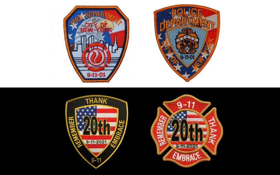Pacific Emblem Co. Sells 9/11 20th-Anniversary Patches, Raises Money for First Responders