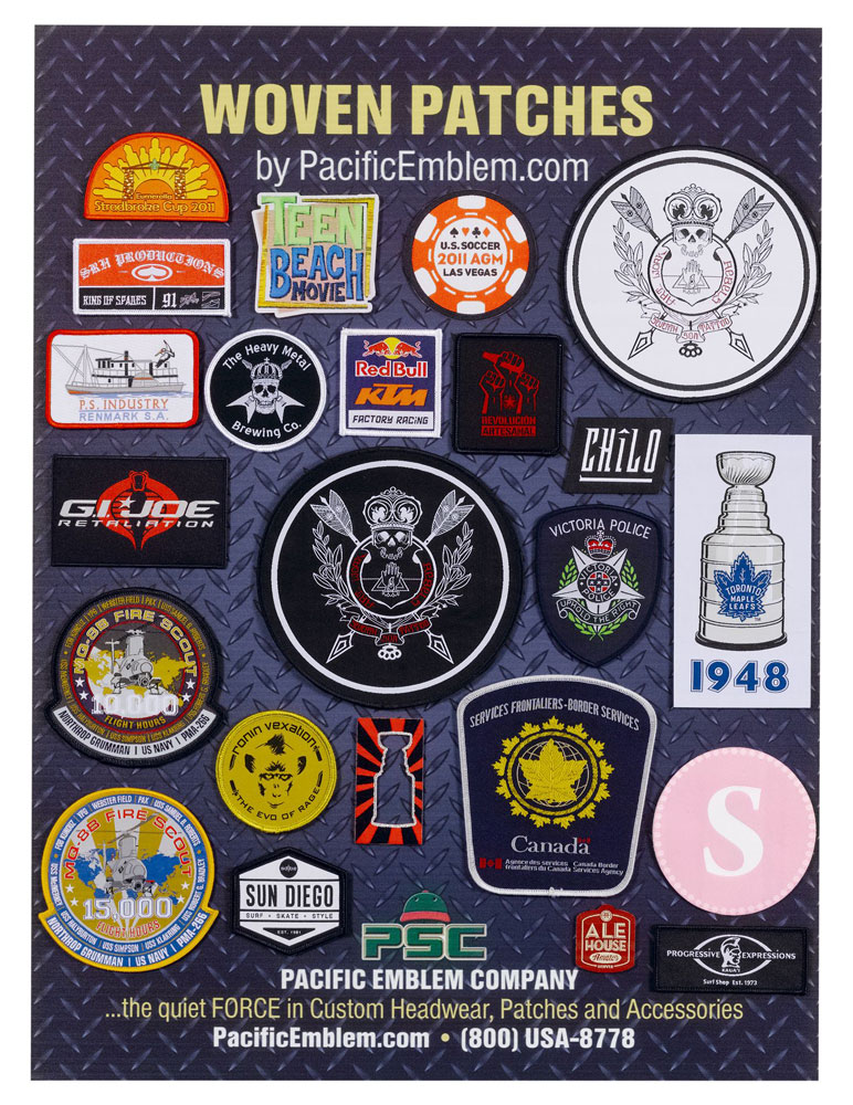 woven patches