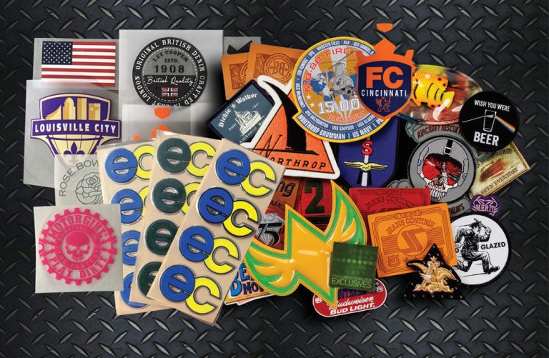 custom specialty patches - Pacific Sportswear Company